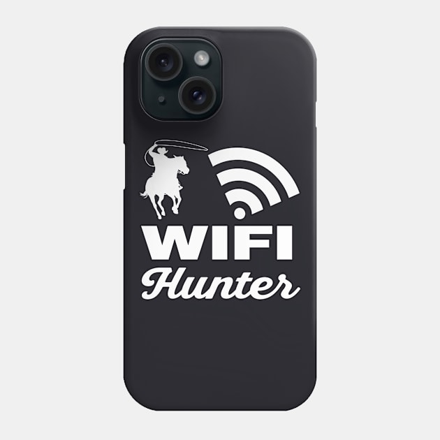 Wifi Hunter Phone Case by Foxxy Merch