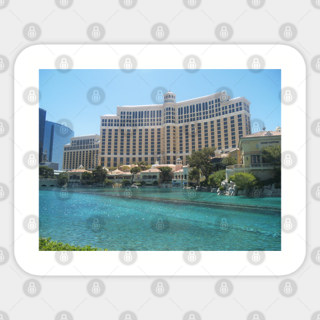 Caesar Palace Waterway - View - Sticker