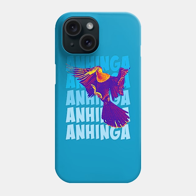 Anhinga Landing Phone Case by Ripples of Time