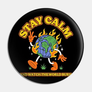 Stay Calm Pin