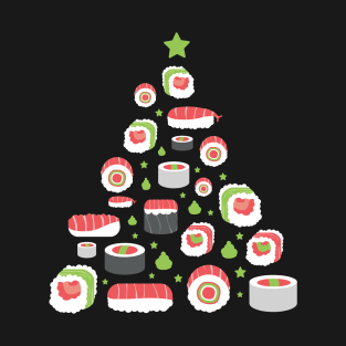 Sushi Christmas Tree T-Shirt