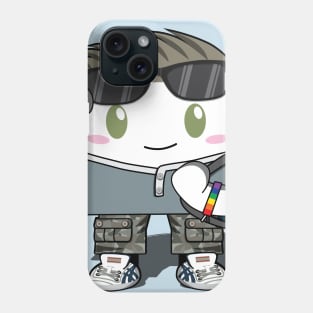 Kawaii Backpack Boy Phone Case