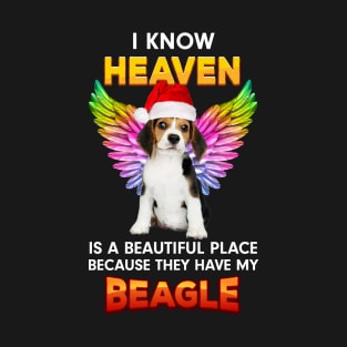 I Know Heaven is a Beautiful Place Because They Have My Beagle T-Shirt