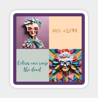 IRIS APFEL FASHION ICON Magnet