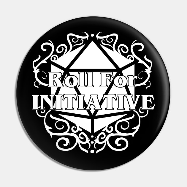 Roll for Initiative Pin by vanitygames