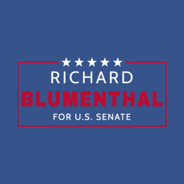 Richard Blumenthal 2022 Senate Election Connecticut Democrat Senator Blumenthal Blue - 2022 Elections - T-Shirt