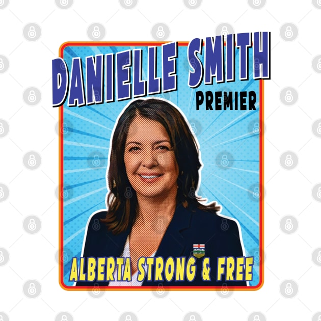 Premier Danielle Smith - Pop Art by TaraGBear