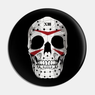 Skull Number XIII Pin