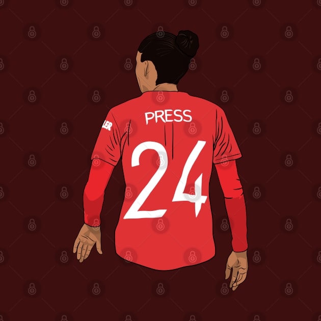 Christen Press 24 MUWFC by Hevding