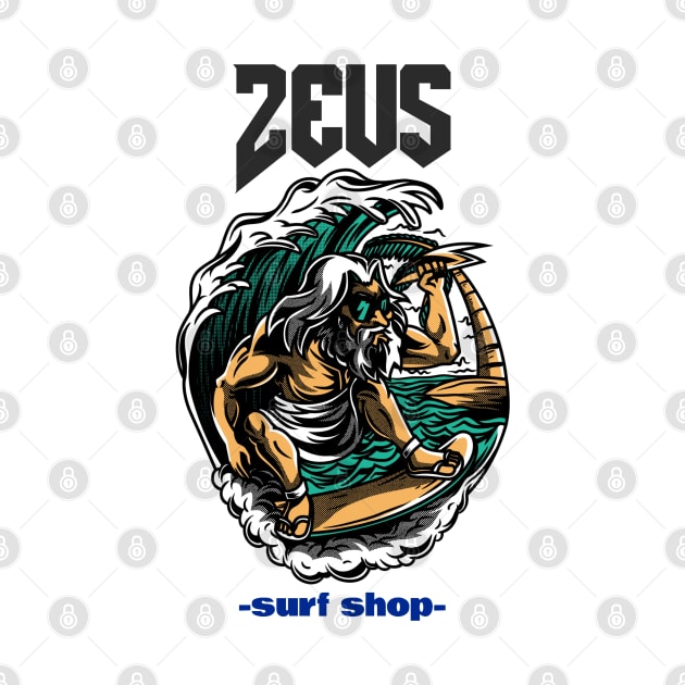 zeus surf shop by GttP
