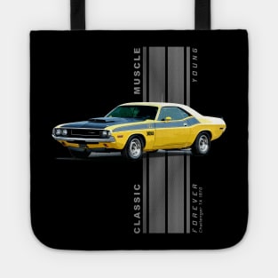 Challenger TA Classic American Muscle Cars Vintage Tote