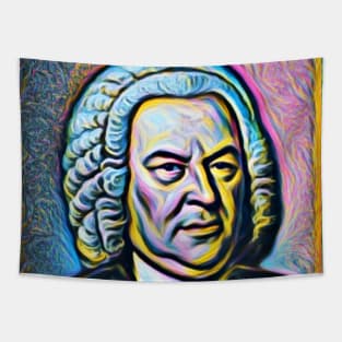 Johann Sebastian Bach Portrait | Johann Sebastian Bach Artwork 9 Tapestry