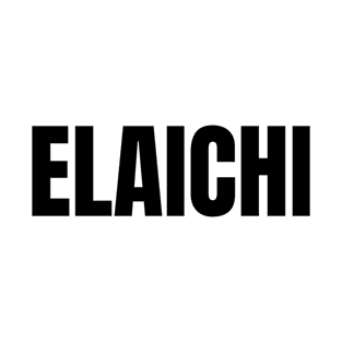 Elaichi Word - Simple Bold Text T-Shirt