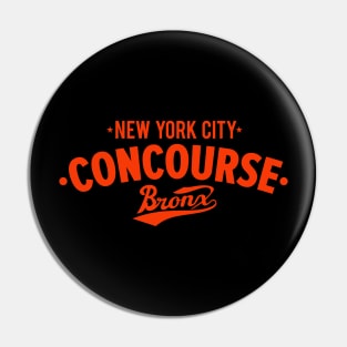 Concourse Bronx lettering - NY Apparel Pin