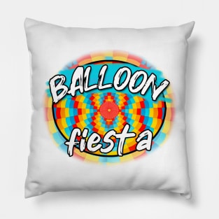 Balloon Fiesta Full Color Pillow