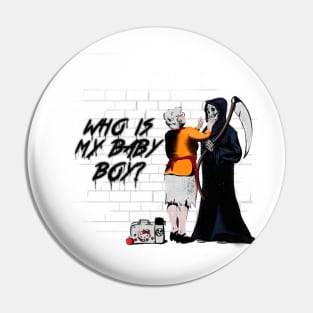 La Muerte Banksy Pin