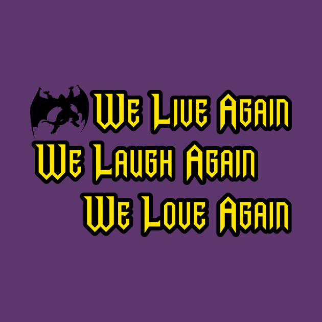 Gargoyles Live Laugh Love by ALPHAMAGNUS