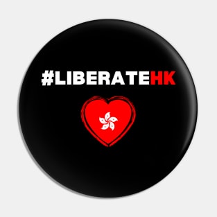 LIBERATE HK  - HONG KONG THE REVOLUTION OF OUR TIMES 光復香港 時代革命 PROTEST Pin