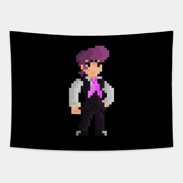 Pixel Lewis Tapestry by namdecent