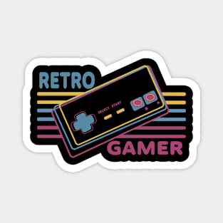 Retro Gamer Magnet