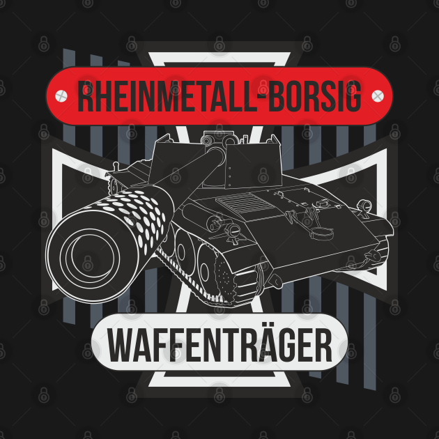 Disover Rheinmetall Borsig Waffenträger - World Of Tanks - T-Shirt