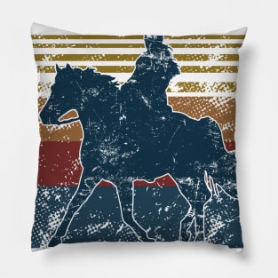 Riding Assuming I'm Just An Old Lady  Was Your First Mistake Vintage Retro Gift Pillow