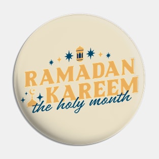 Ramadan Kareem Eid Mubarak Muslim Islam Islamic Pin