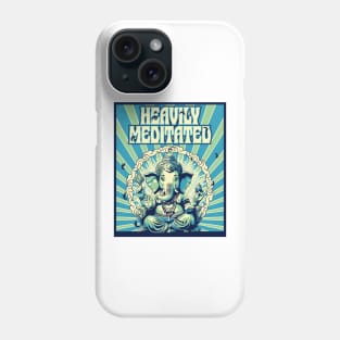 Meditation Ganesha Heavily Meditated Phone Case