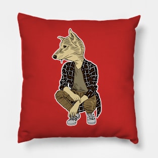 Dog on Fashion Pillow
