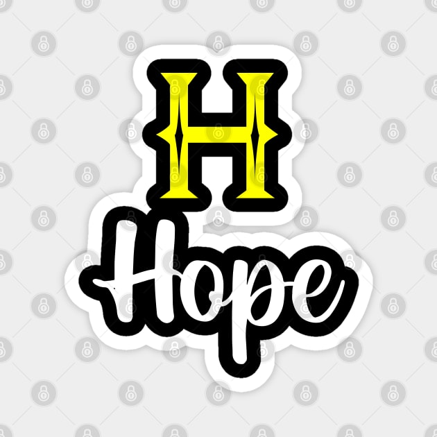 I'm A Hope ,Hope Surname, Hope Second Name Magnet by tribunaltrial