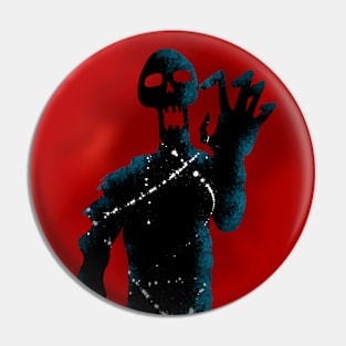 Zombie and a Blood Moon Pin