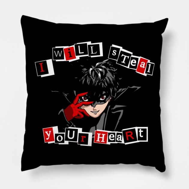 Stealing Hearts Pillow by BlondeFury