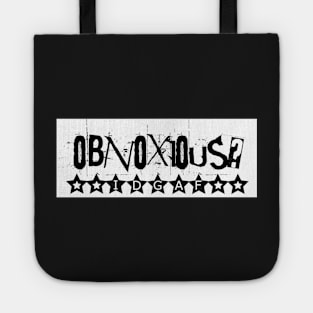 Obnoxious Punk Tote