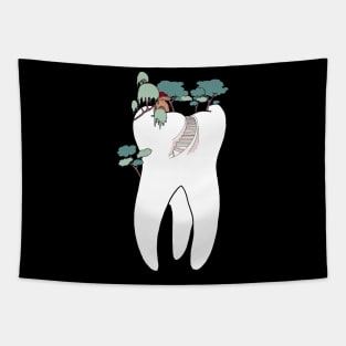 Dentist Art Tapestry