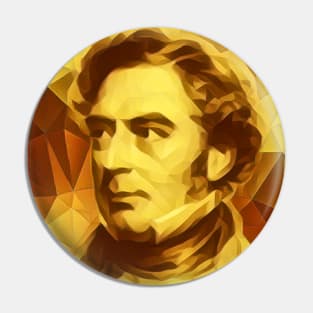 Robert Stephenson Golden Portrait | Robert Stephenson Artwork 9 Pin