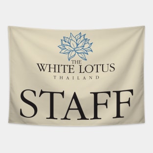 White Lotus Staff Tapestry