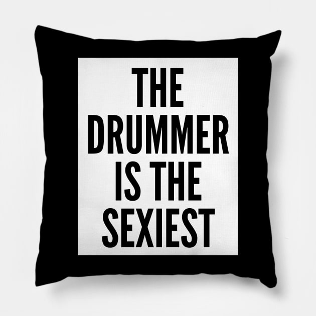 Sexy drummer shirt Pillow by Rev'sStore
