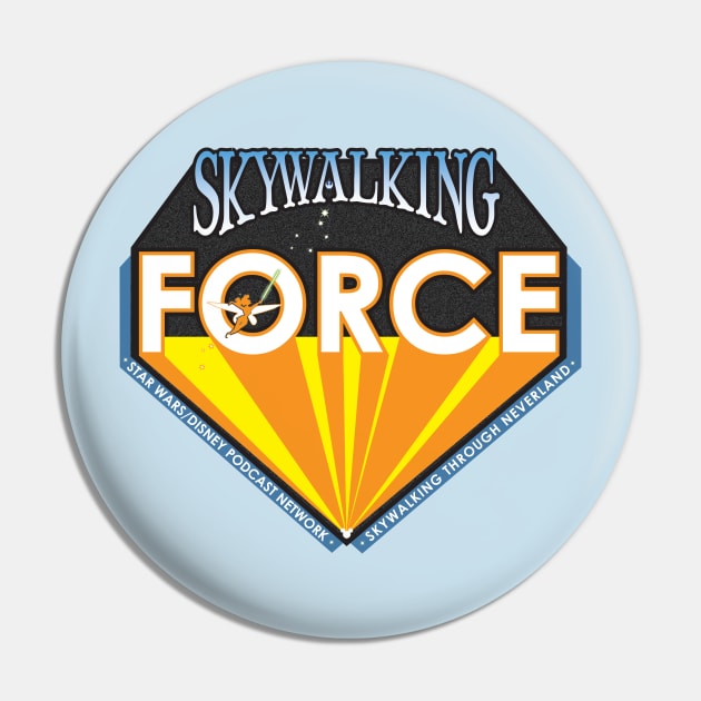 Exclusive Skywalking Force Design Pin by SkyWalkingThroughNeverland