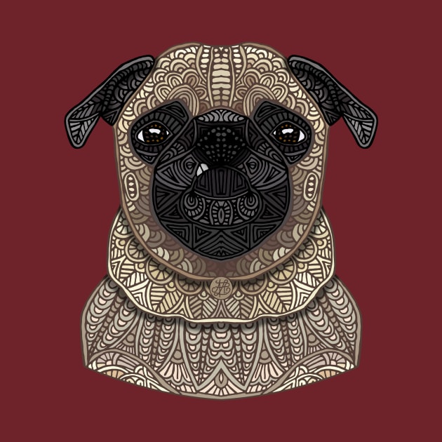 Little fawn pug by ArtLovePassion