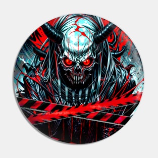 Japanese Demon | Anime Demon | Anime Shinigami Pin