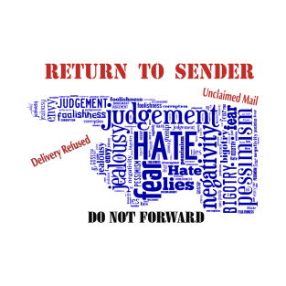Hate:  Return To Sender T-Shirt