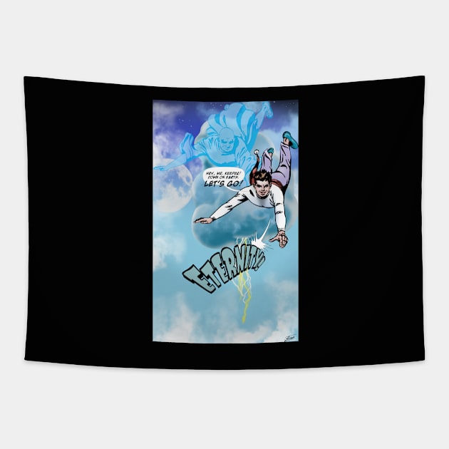 Kid Eternity Wall Art Tapestry by Firme