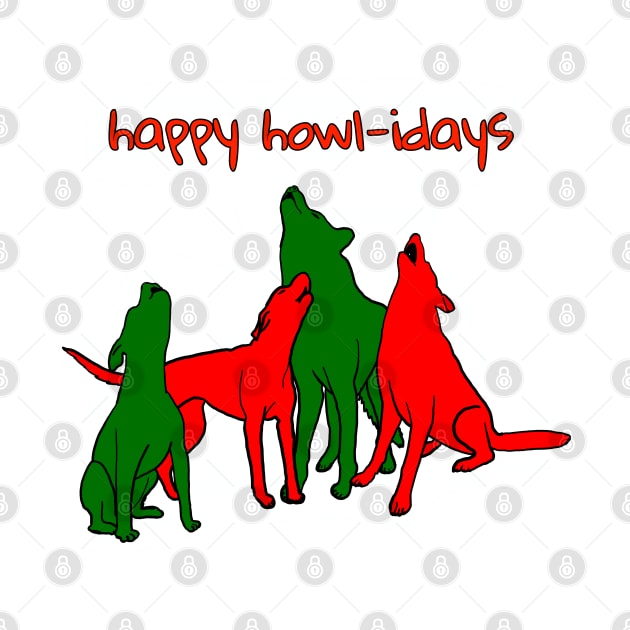 Happy Howl-idays by Underbite Boutique