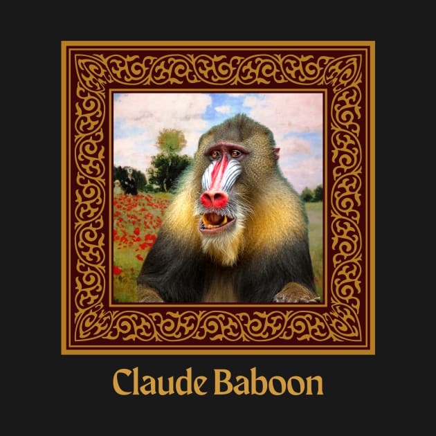 Claude Baboon by Artsy Y'all