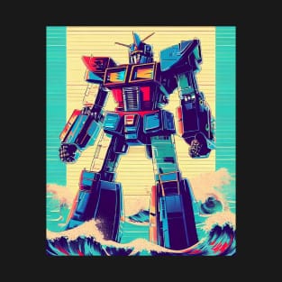 Mechanical Titans: 80s Revival T-Shirt