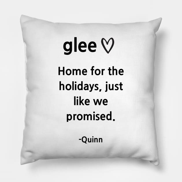 Glee/Quinn Pillow by Said with wit