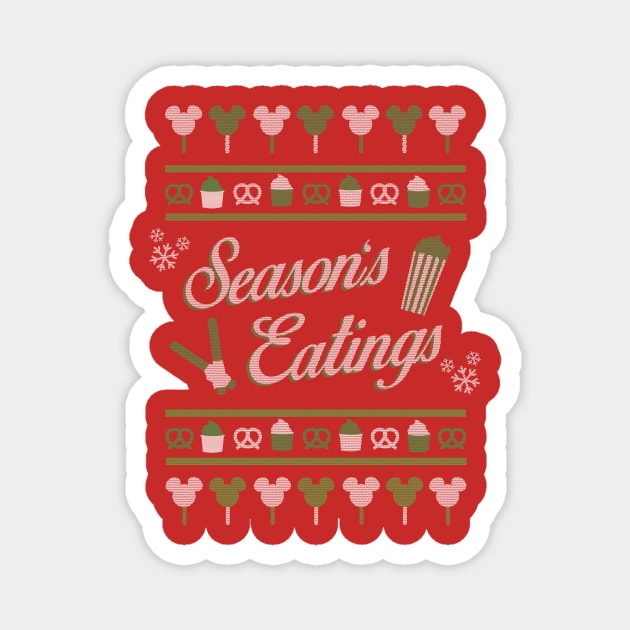 Season's Eatings Magnet by ryandraws_stuff