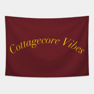 Cottagecore Vibe Aesthetic Tapestry