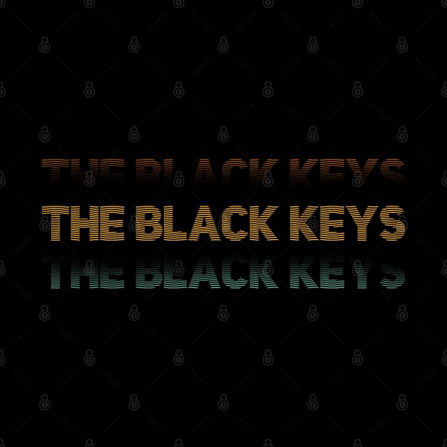 Distressed Vintage - Black Keys by SIJI.MAREM