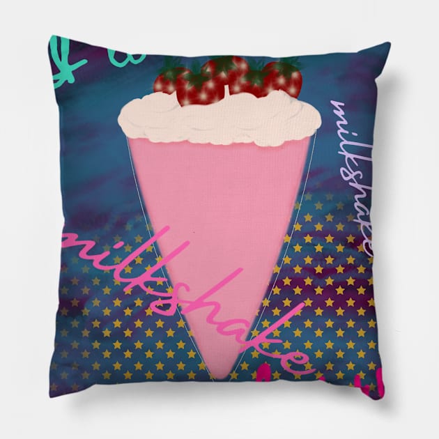 I love milkshake Pillow by Prince